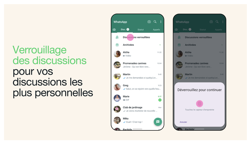 Voici à quoi ressemble la nouvelle fonction de l'application WhatsApp.