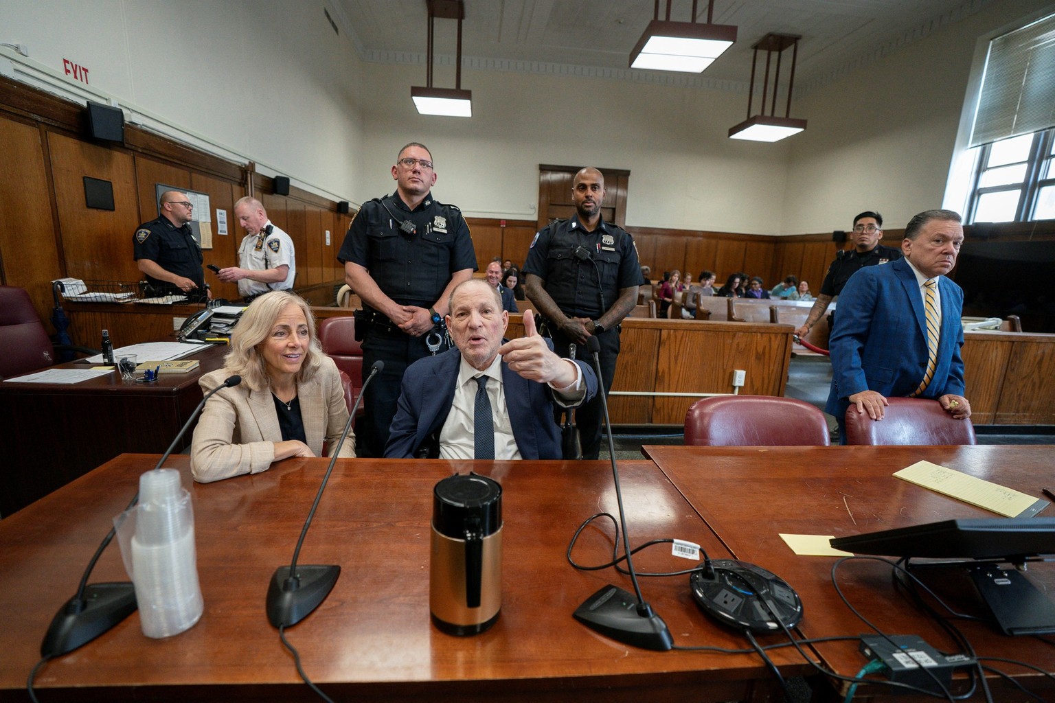 Harvey Weinstein&#039;s case continues with his retrial in New York, June 11, 2025 Steven Hirsch/Pool via REUTERS