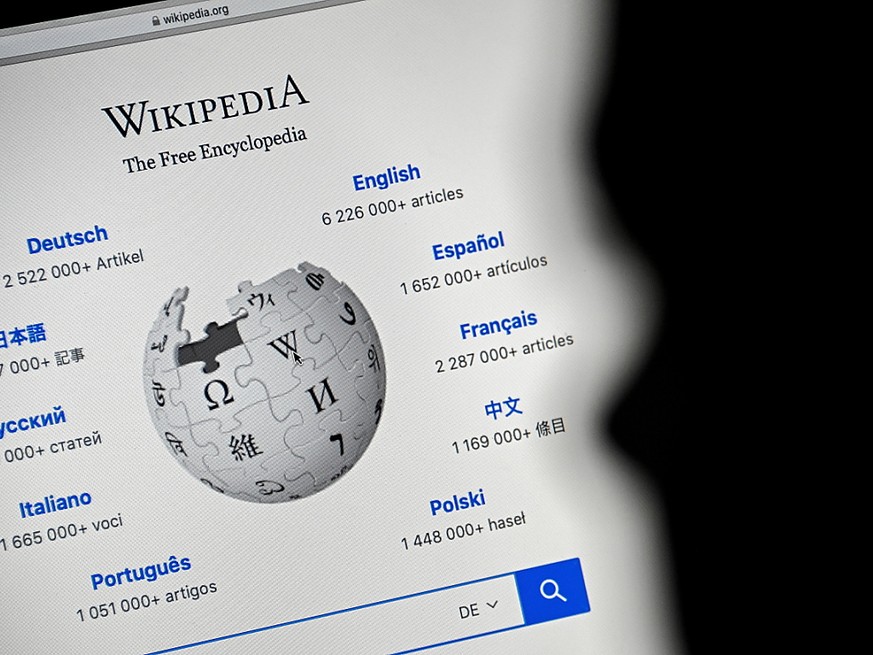 La plateforme Wikipedia a