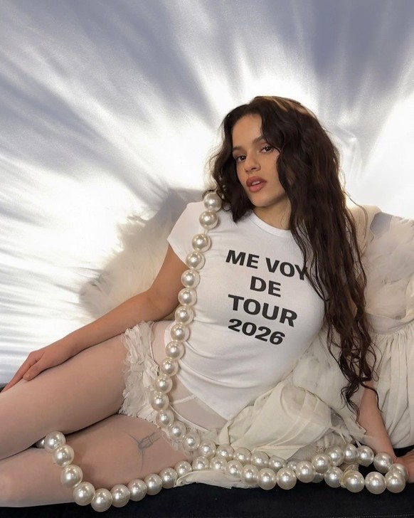 Rosalía annonce sa tournée 2026.