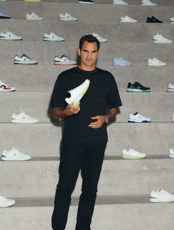 Federer a sa propre ligne au sein de On, THE ROGER.