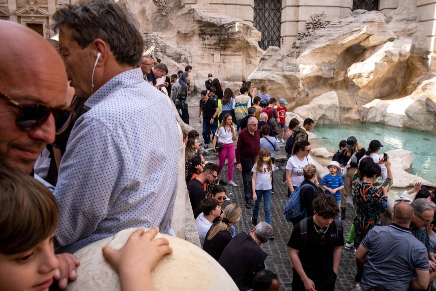 ITALY ROMA TOURISME Italy, Roma, 2022 04 16 Tourism through the city of Rome, the Italian capital, with its monuments and archaeological sites Italie, Rome, le 2022 04 16 Tourisme a travers la ville d ...