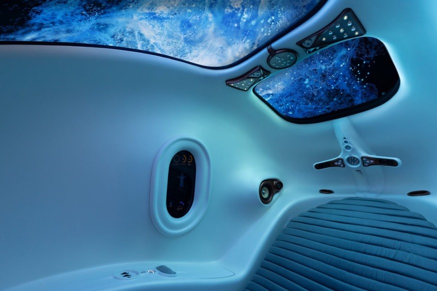 L'intérieur du caisson.