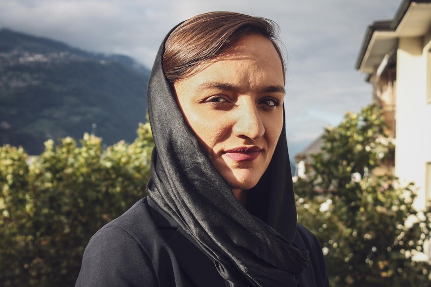 Zarifa Ghafari, l'ex-maire afghane qui veut se battre pour les femmes de son pays.
