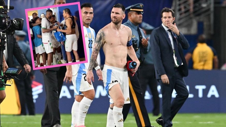 L'Argentine a une astuce pour protéger Messi quand il échange son maillot