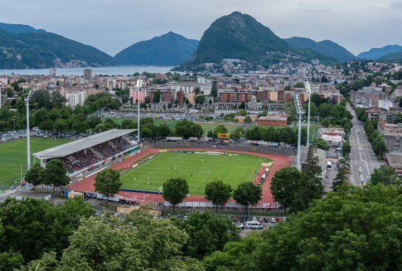 Une image du Cornaredo, le stade dans lequel Lugano évolue actuellement.