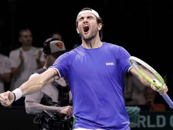 Matteo Berrettini a placé l&#039;Italie sur les bons rails en demi-finale de la Coupe Davis