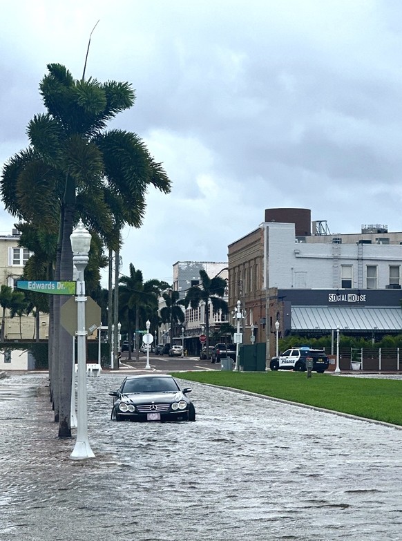 Ouragan Helene en Floride: «L&#039;eau arrive dans ma rue!»