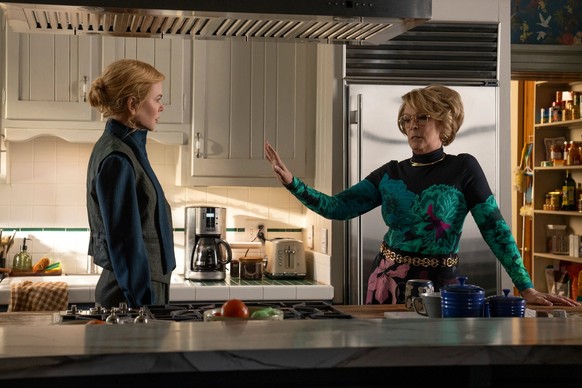 Nicole Kidman et Jamie Lee Curtis dans Scarpetta.