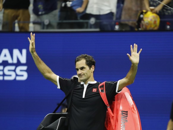 Roger Federer avait fait ses adieux à l'US Open en 2019, après une défaite en quarts contre Grigor Dimitrov.