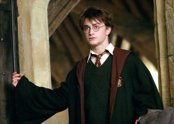 Daniel Radcliffe als Harry Potter in einer Szene von &quot;Harry Potter und der Gefangene von Askaban&quot; nach dem Erfolgsroman von J.K. Rowling. Der Film laeuft am Donnerstag, 3. Juni 2004, in den  ...