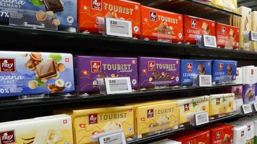 chocolat Frey à la migros