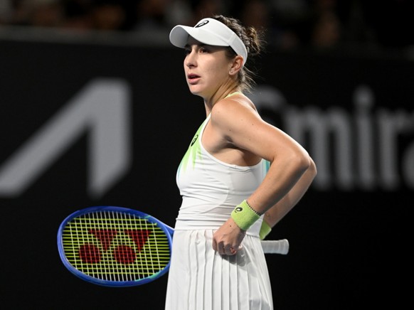Belinda Bencic a subi un revers fâcheux face à la jeune Tchèque.