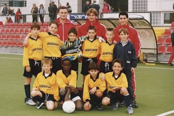 Mario Balotelli chez les juniors.