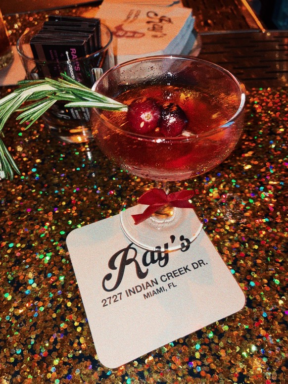 Le Christimas Holiday Bar de Mariah Carrey à Miami Beach.