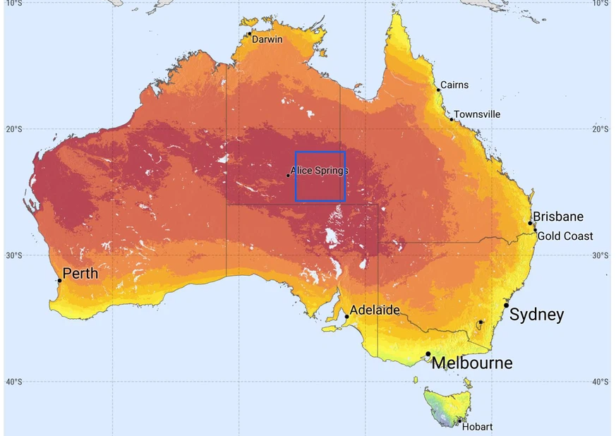 Des panneaux solaires placés là alimenteraient le monde entier