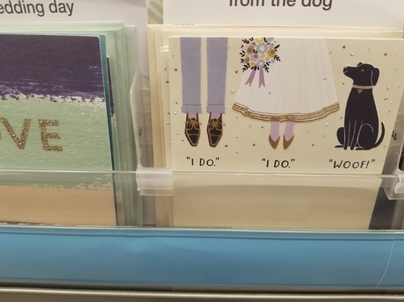 Hochzeitsfails: Karte