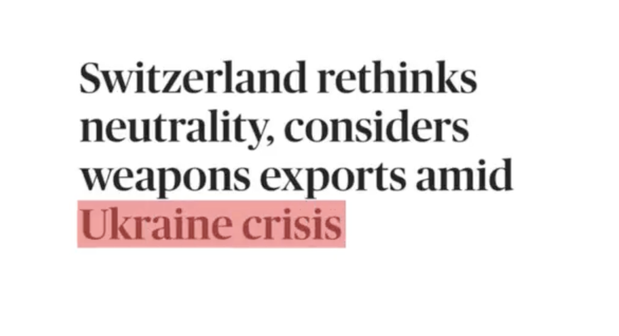 Ne pas dire «crise ukrainienne».