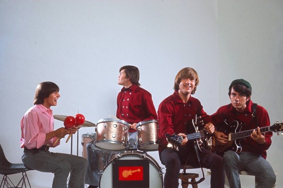THE MONKEES, from left: Davy Jones, Mickey Dolenz, Peter Tork, Mike Nesmith, 1966-1968 Ref:TSDMONK EC007 PUBLICATIONxINxGERxSUIxAUTxONLY Copyright: xx TSDMONK EC007