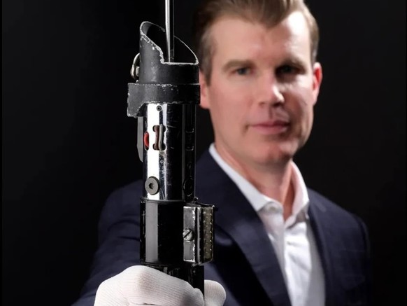 Original Lichtschwert von Darth Vader aus dem Star Wars Filmen wird versteigert