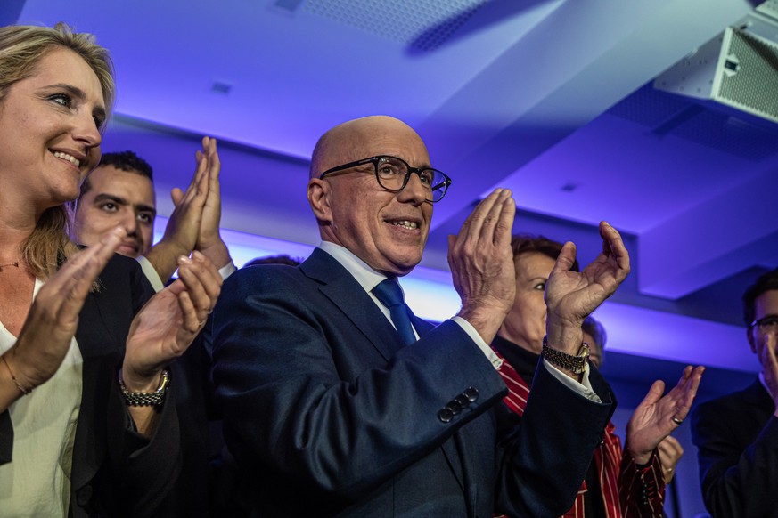 Eric Ciotti a battu au deuxième tour le président des sénateurs Les Républicain (LR), Bruno Retailleau.