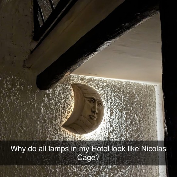 Die lustigsten Fails der Woche: Nicolas Cage Lampe