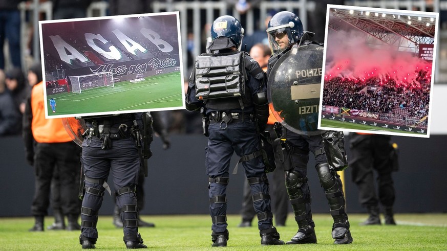 Ces policiers suisses ont une idée pour ne plus être insultés au stade