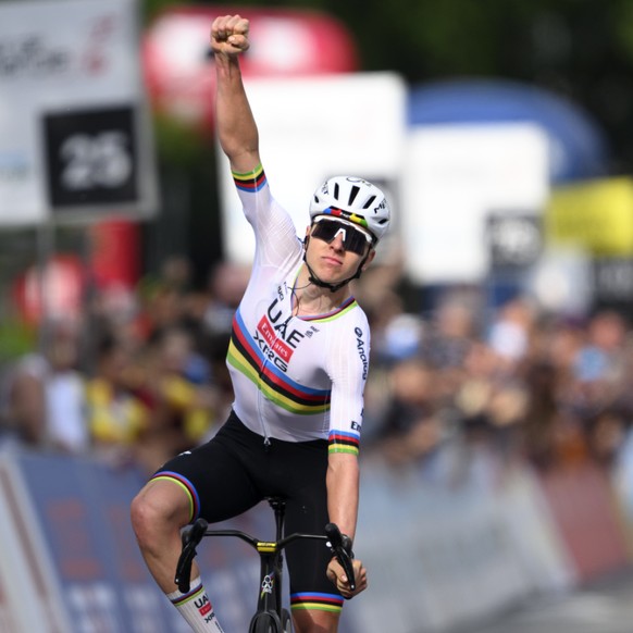 Tadej Pogacar trop fort à Martigny