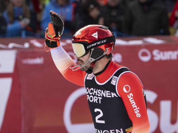 Loïc Meillard doit se satisfaire de la 4e place à Wengen.