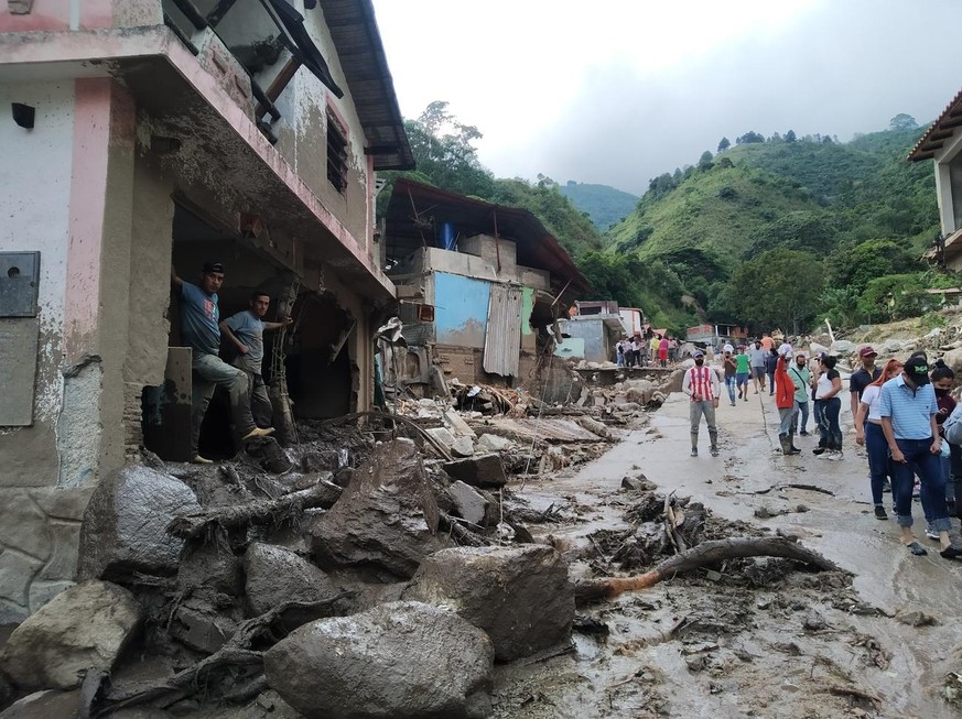 20 personnes sont mortes suite à des pluies diluviennes au Venezuela