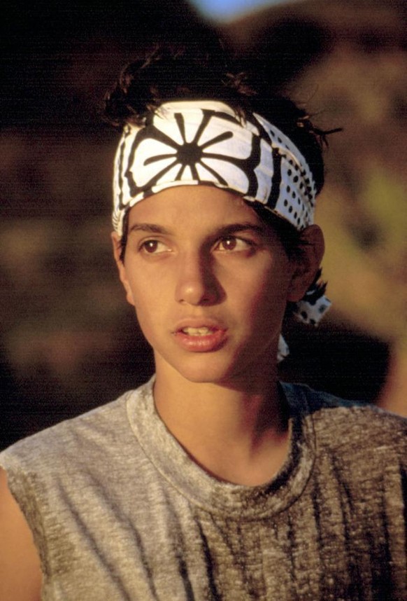 Ralph Macchio in karate kid