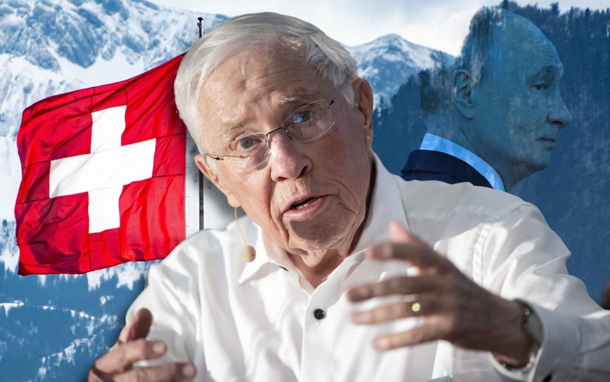 «Alors les Russes seraient aux frontières de la Suisse»: Blocher avertit