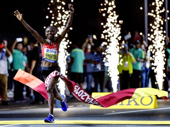 Ruth Chepngetich a été suspendue trois ans pour dopage