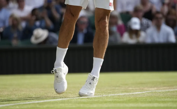 En 2021, Federer a joué son dernier tournoi à Wimbledon en chaussures On.