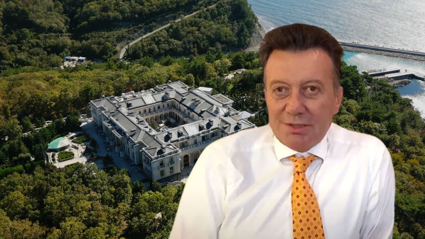 L'architecte italien Lanfranco Cirillo est connu pour avoir construit le «Palais de Poutine» au bord de la mer Noire, en Russie.