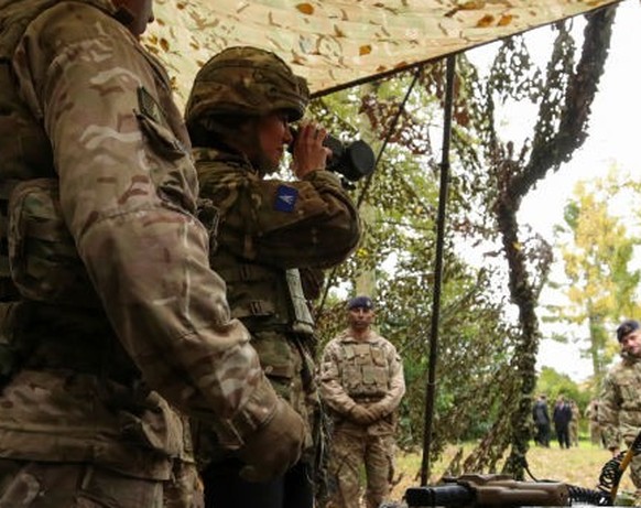 DEREHAM, ENGLAND - NOVEMBER 8: Catherine, Princess of Wales visits The Queen's Dragoon Guards Regiment for the first time as their Colonel in Chief on November 8, 2023 in Dereham, England. (Photo ...