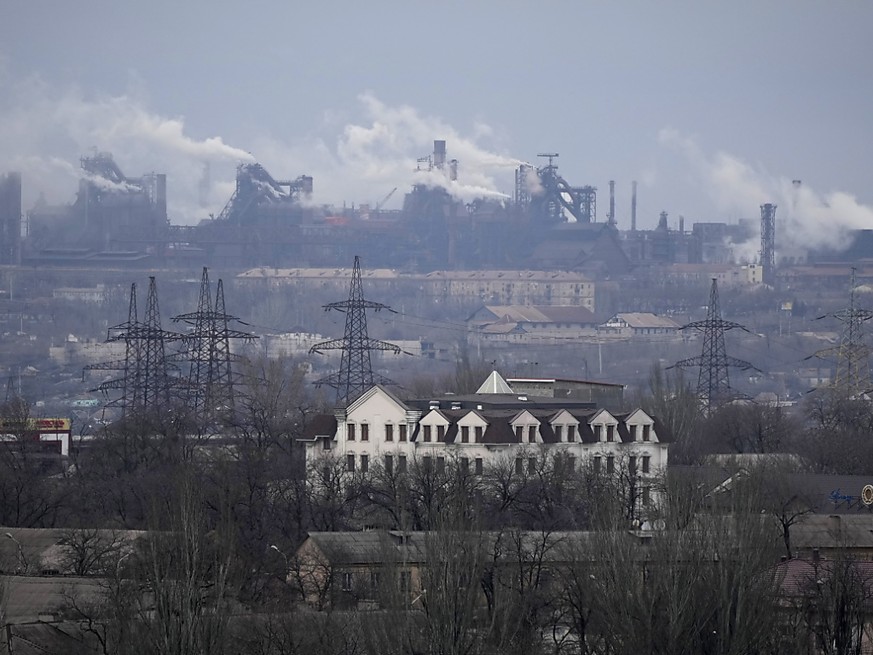 La ville stratégique de Marioupol n'est pas prête de partir en fumée.