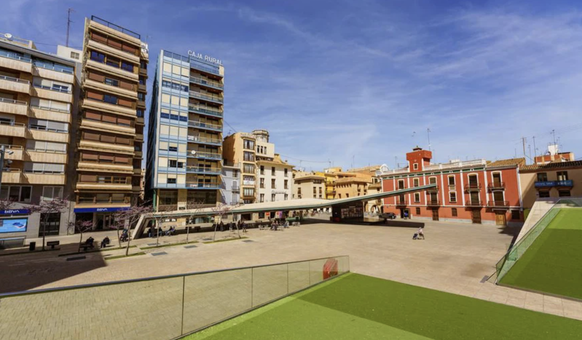 La Plaza Mayor de Villarreal.