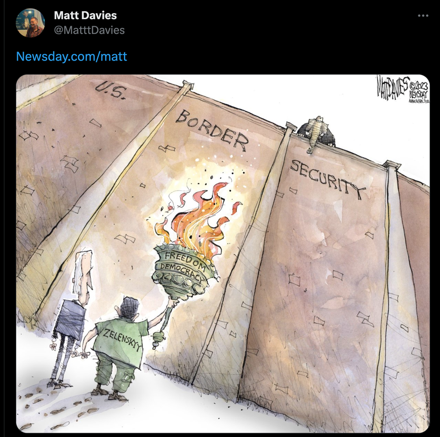 Karikatur zum Ukraine-Krieg