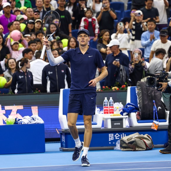 Jannik Sinner s&#039;est aisément qualifié pour les demi-finales du tournoi de Pékin. (Archives)