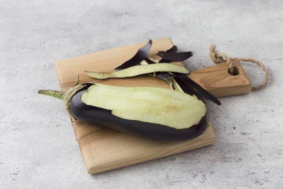 La peau de l’aubergine est riche en nasunine, un puissant antioxydant.