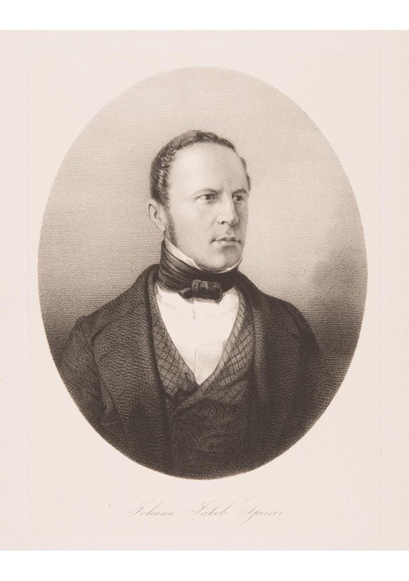 Portrait de Johann Jakob Speiser.