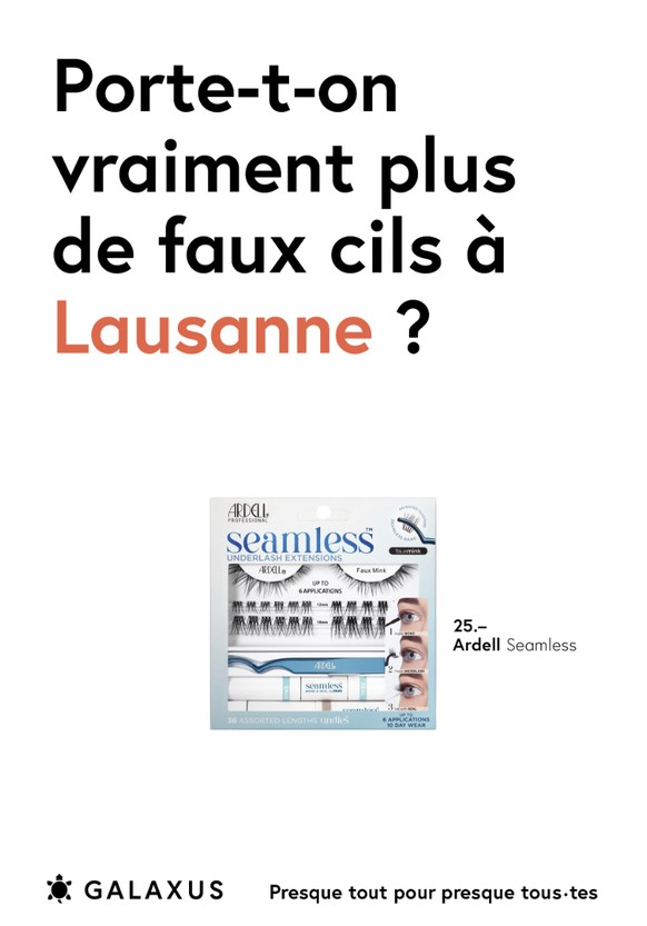 Campagne Galaxus 2025.