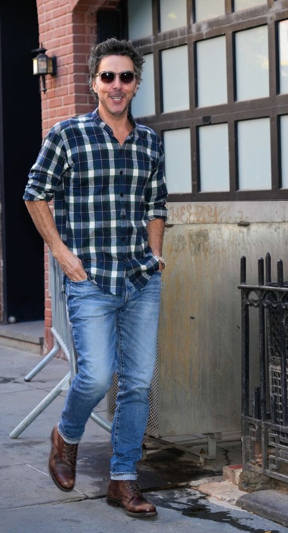 NEW YORK, NEW YORK - OCTOBER 26: Sean Levy is seen on October 26, 2023 in New York City. (Photo by Gotham/GC Images)