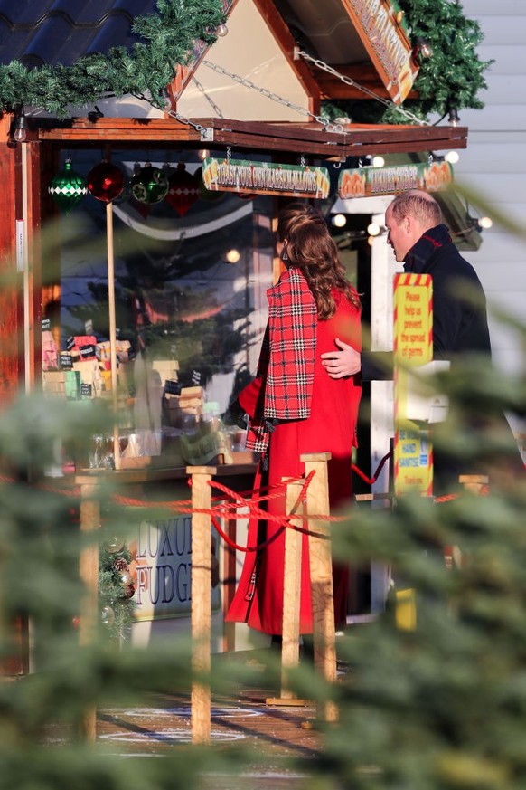 Prince Harry, dressed as an elf (or possibly a Christmas sprite) ahead holds the hand of a woman on his way to appear in Mrs Mynors Nursery School nativity play in London, England. 9th December 1987.  ...