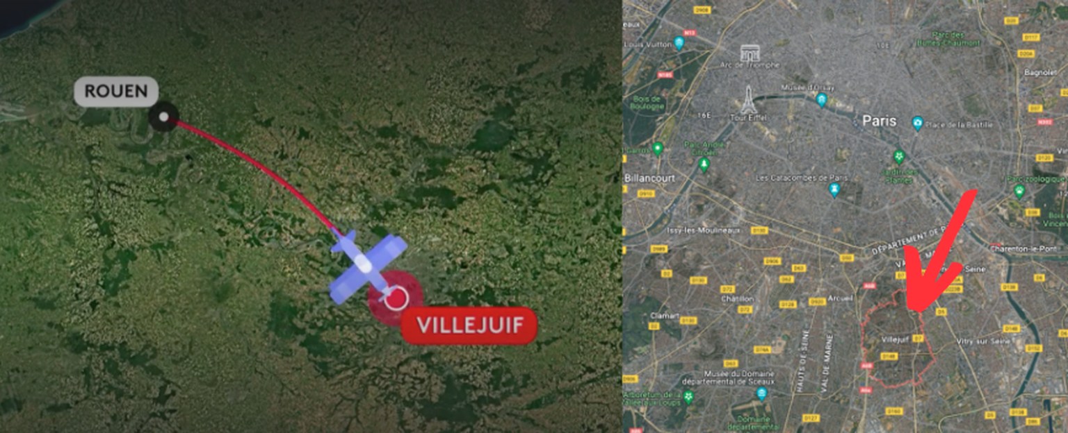 Jean-Pierre Trimaille: crash d&#039;un avion à Villejuif