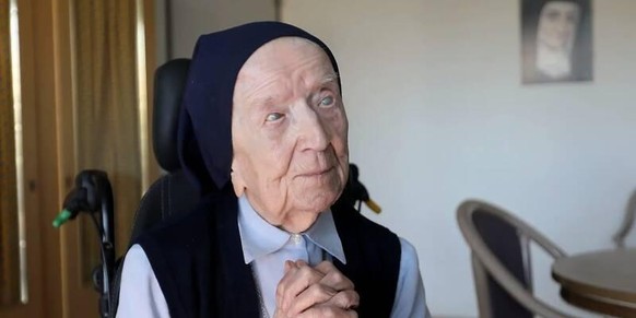 Sœur André vit des jours paisibles dans l'Ehpad Sainte-Catherine-Labouré de Toulon.