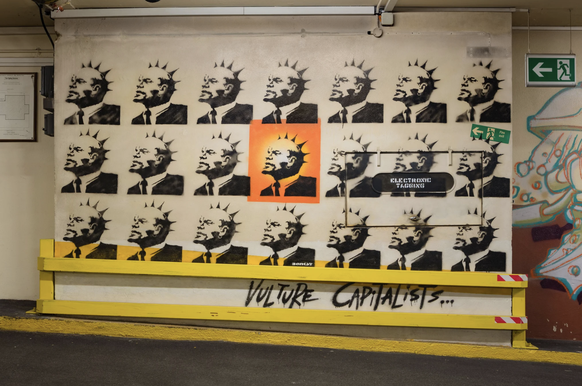 Un trésor de Banksy à l'ambassade de Suisse à Londres