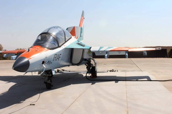 September 2, 2023, unknown, unknown, Iran: A Russian-made YAK-130 combat trainer aircraft. Iran s news agencies reported Saturday that a Russian-made YAK-130 combat trainer aircraft is in the country  ...