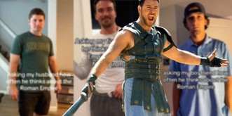 A quelle fréquence pensez-vous à l’Empire romain?